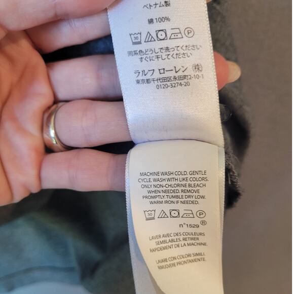 🐎 Polo Ralph Lauren Men’s XL Gray Heather Polo Shirt – Soft Cotton – EUC - Picture 8 of 8